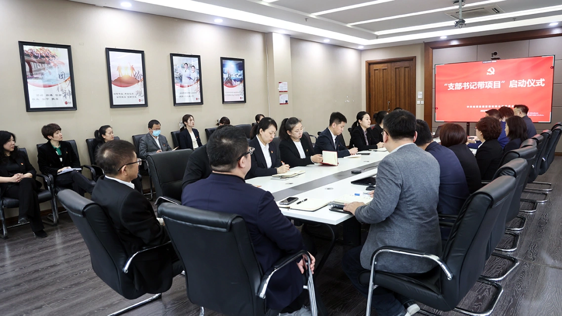 党徽闪耀 头雁领航&mdash;&mdash;哈药营销召开"支部书记带项目"启动仪式